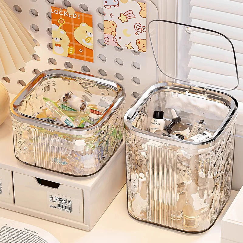 

Hair Accessories Organizer Storage Box Clear Acrylic Hair Tie Organizer For Headband Laundry Pods Container Desk Organizer