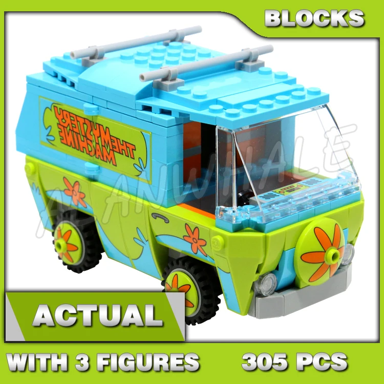 305pcs Mystery Machine Ghost Robotic Tree Vehicle Equipment 10430 Building Blocks toys Compatible With Model