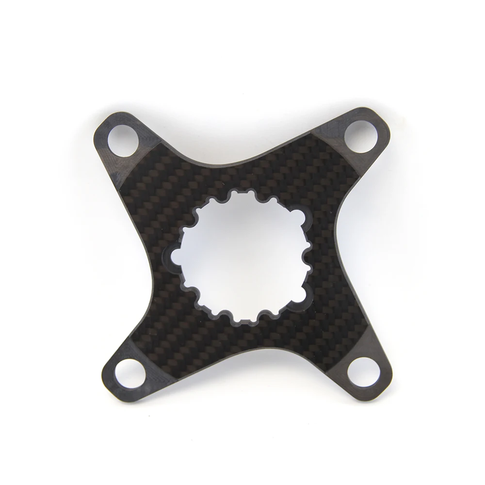 XCYCOOL Carbon Fiber Chainring Adapter Spider Converter to BCD104/110/130 4/5 Arms Crank Crankst Road Bike