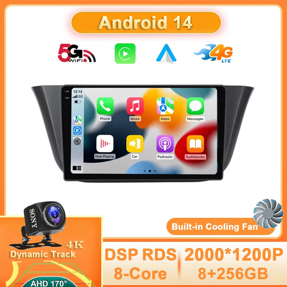 

Android 14 Auto Carplay Car Radio Stereo Video Multimedia Player For Iveco Daily 2014 Navigation GPS 360 Camera WIFI 4G QLED DSP