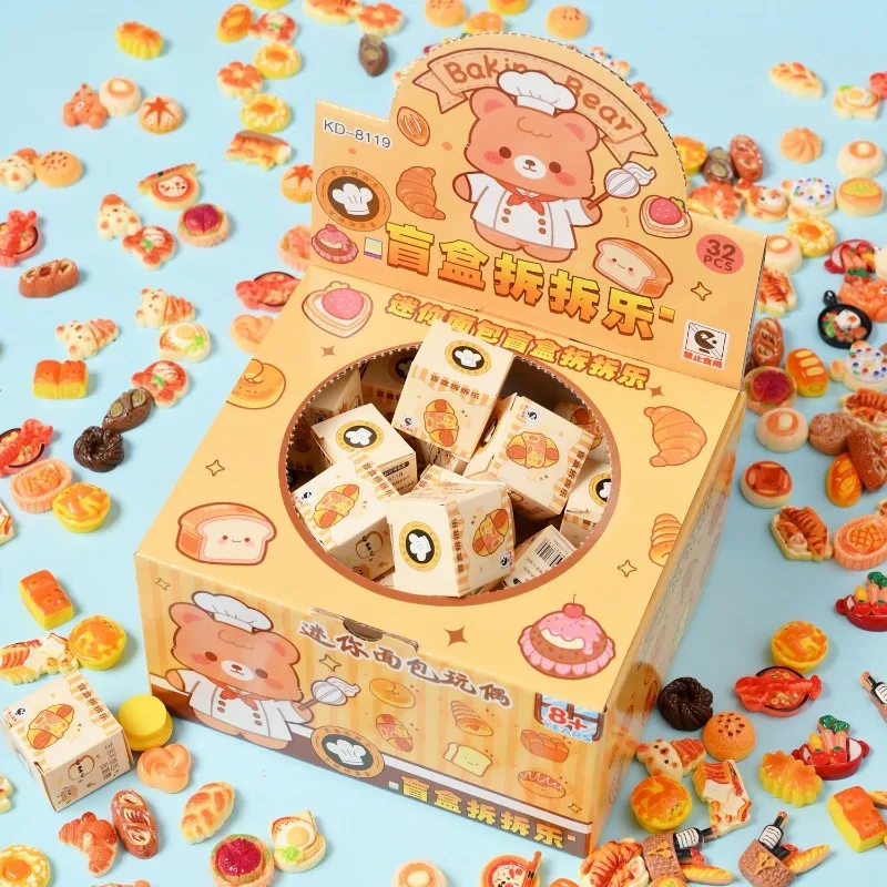 

Mini 32-piece Game Toy Random Blind Box Ornaments, Mini Play House Miniature Toys, Children's Sharing Toys, Small Gift Models