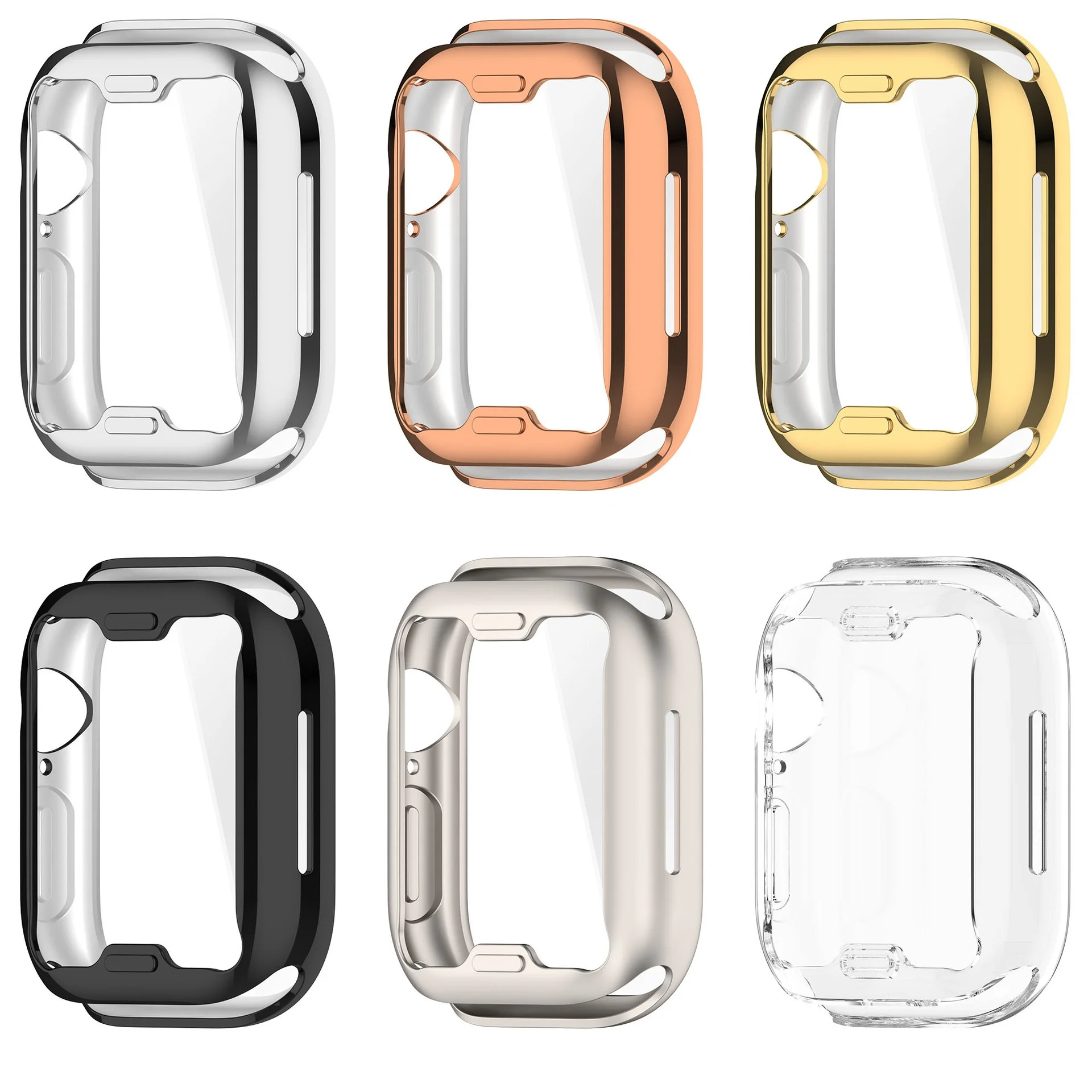 TPU soft case For Apple Watch Series 10 Case protector Bumper for apple watch 10 Screen protector apple watch protective case