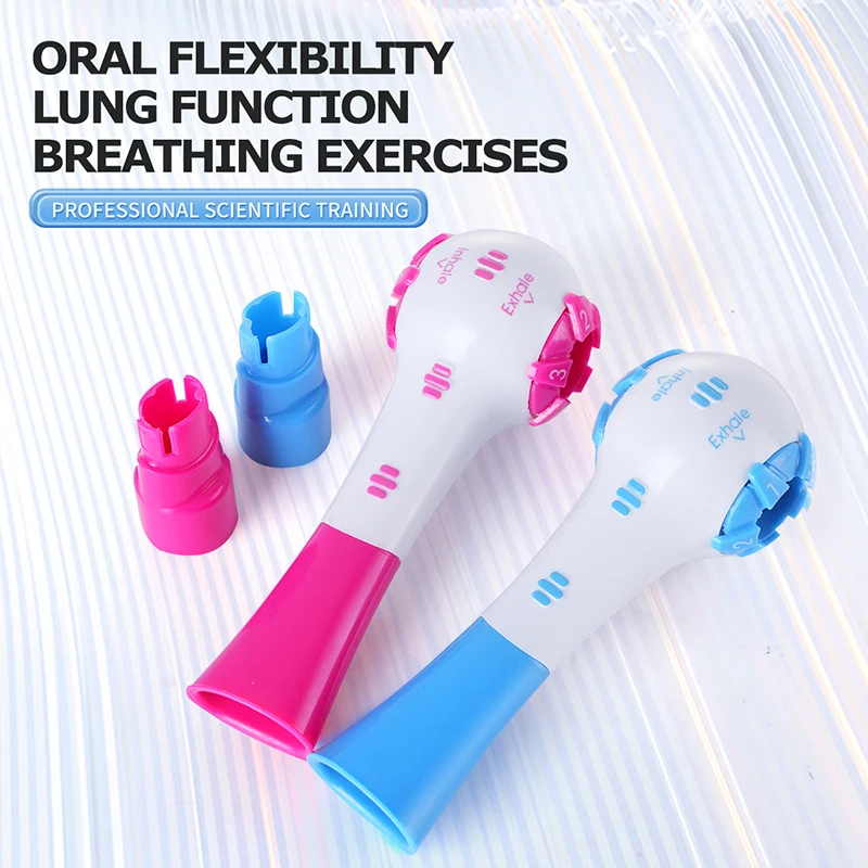 1PC Sports Breathing Trainer Exercise Lung Face Mouthpiece Respirator Fitness Equipment For Household Healthy Care Accessories