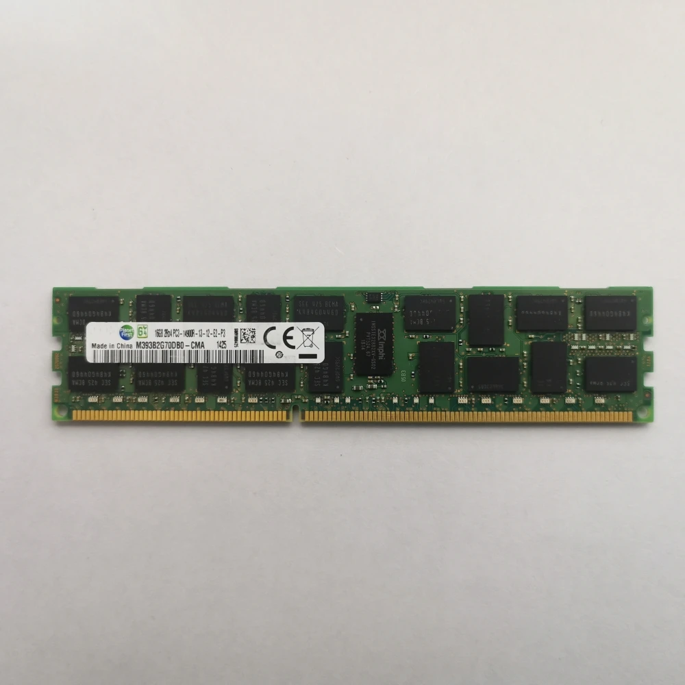 16Gb 2rx4 Ddr3 1866 Ddr Equivalente Frequentie PC3-14900R Server Host Geheugen Sdram M393b2g70db0 16G Pc Ram Computer Ddr3 14900