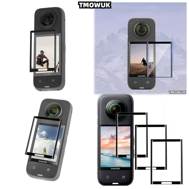 

Flexible Full Cover Screen Protector Film For Insta360 X3 X4 X5 GPS 3D Anti - Scratch PMMA