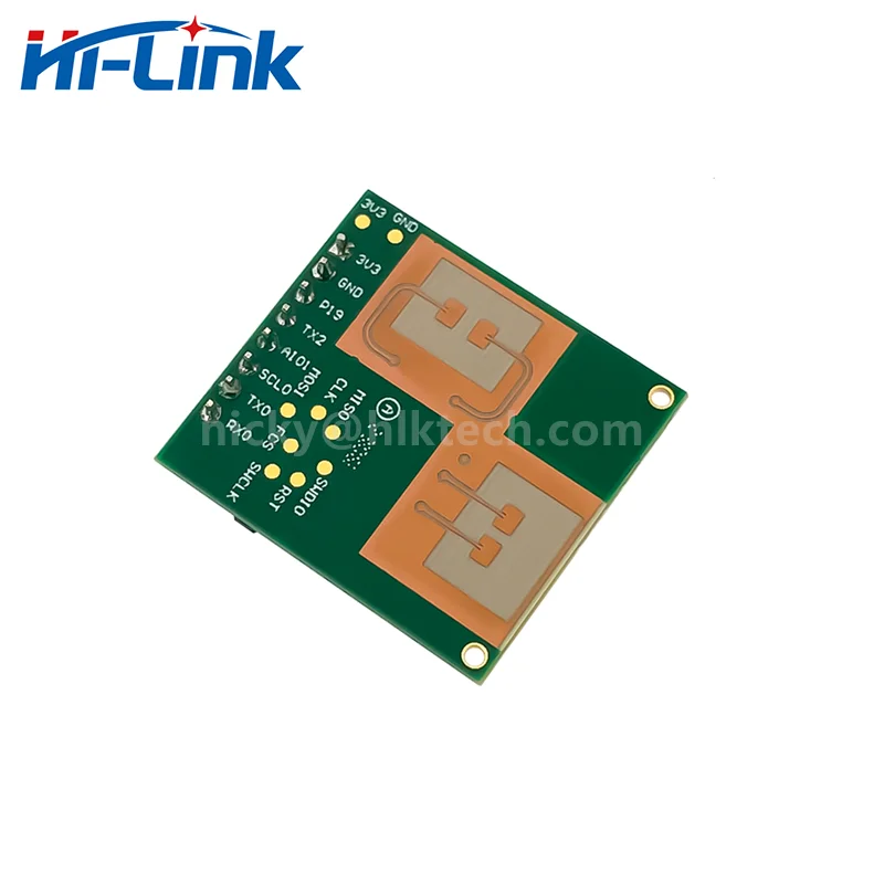 Hi-Link New 3.3V power supply 60Ghz Breath Heartbeat Detection Radar Module HLK-LD6002 Real-Time Human heart rate monitor