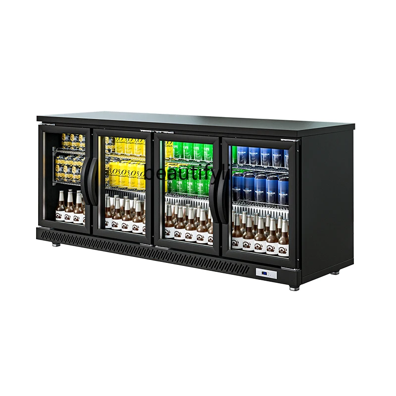 

Bar Freezer Bar Beer Refrigerated Display Quiet Bar Refrigerator Fresh-Keeping Commercial Freezer