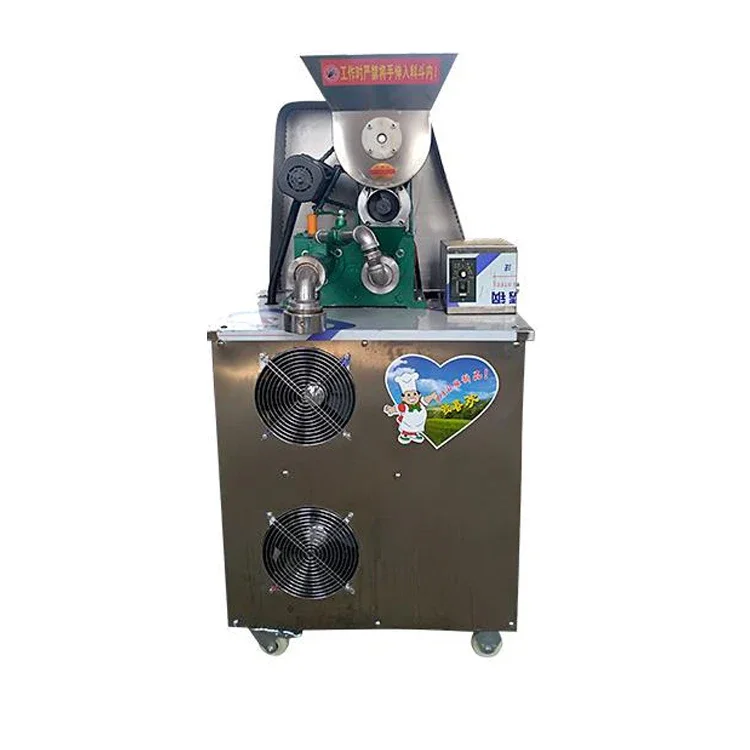 Full‑Automatic Large Dried Flat Rice Noodle Extruder Machine Commercial Rice Vermicelli Making Equipment for Food Workshop