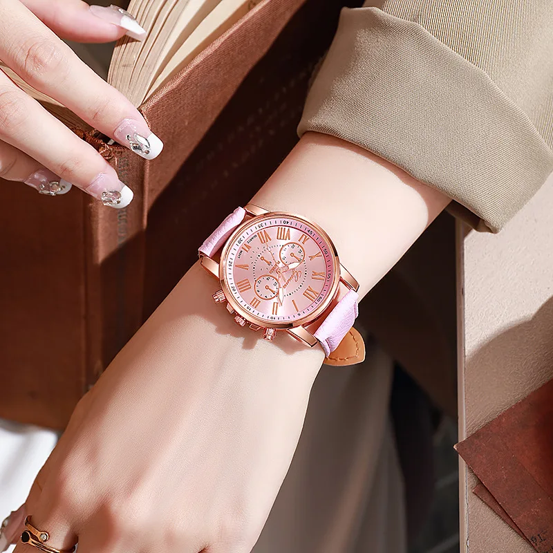 Luxury Woman Watch Top Brand Leather Watch Women Casual Ladies Watches Waterproof Simple Dress Quartz Wristwatch Female Clocks