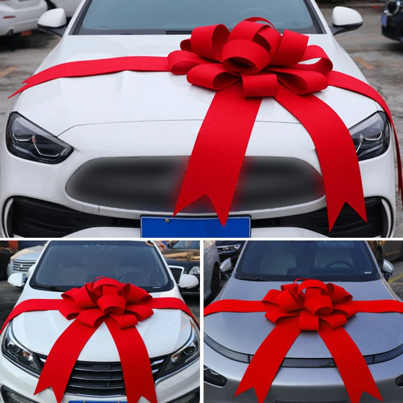 Lagre Car Bow New Cars Wedding Birthday Presents XMAS Gifts Home Decor Car Delivery Festive Decoration Bow Party Wedding