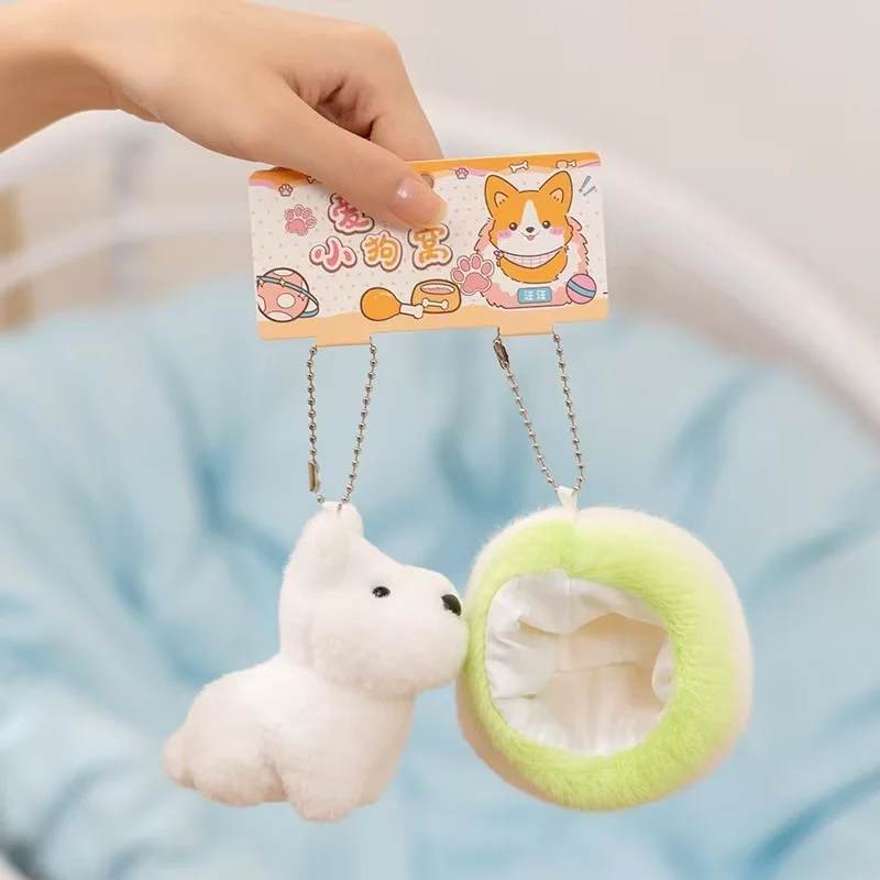 Zawieszka do plecaka w kształcie ulubionej buda dla psa Jellycat, pełna pluszowych zabawek, kreskówek anime, uroczych prezentów urodzinowych dla dzieci i zabawnej lalki.