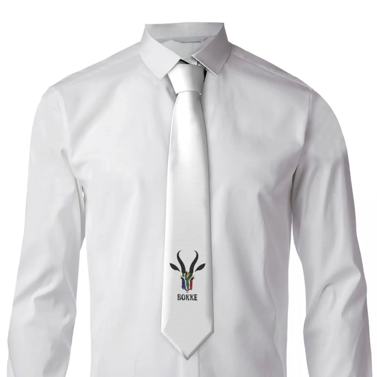 Bokke Springboks Rugby World Champs галстук для мужчин шелковый полиэстер тонкие галстуки костюмы для вечеринок галстук классический Gravatas
