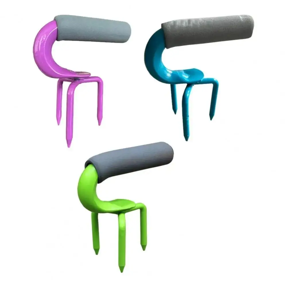 

Carbon Steel Mini Gardening Claw Fork Agricultural Manual Tiller Hand Rake Convenient Labor-saving Hand Rake Garden Tool