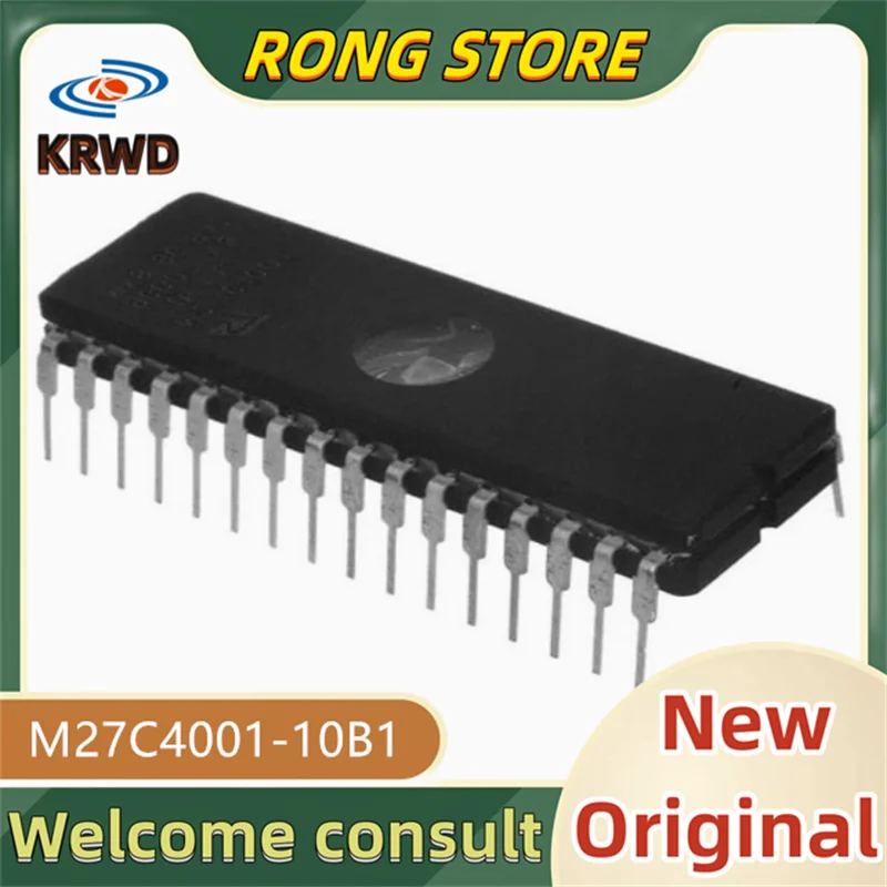 

5PCS New and original M27C4001-10B1 M27C4001-10B M27C4001-10 M27C4001 DIP32