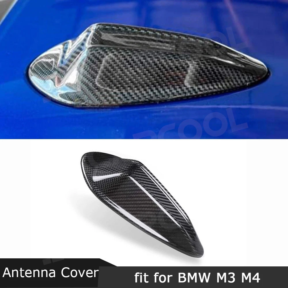 

For BMW G20 G80 G42 G87 G82 M3 M4 2023-2024 Dry Carbon Car Antenna Cover Shark Fin Body Kits Car Accessories