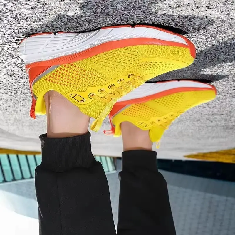 New Arrival Outdoor Running Shoe Mans Wide Running Sports Shoes Anti-Slippery Running Sneakers Top Quality Walking Jogging Shoe