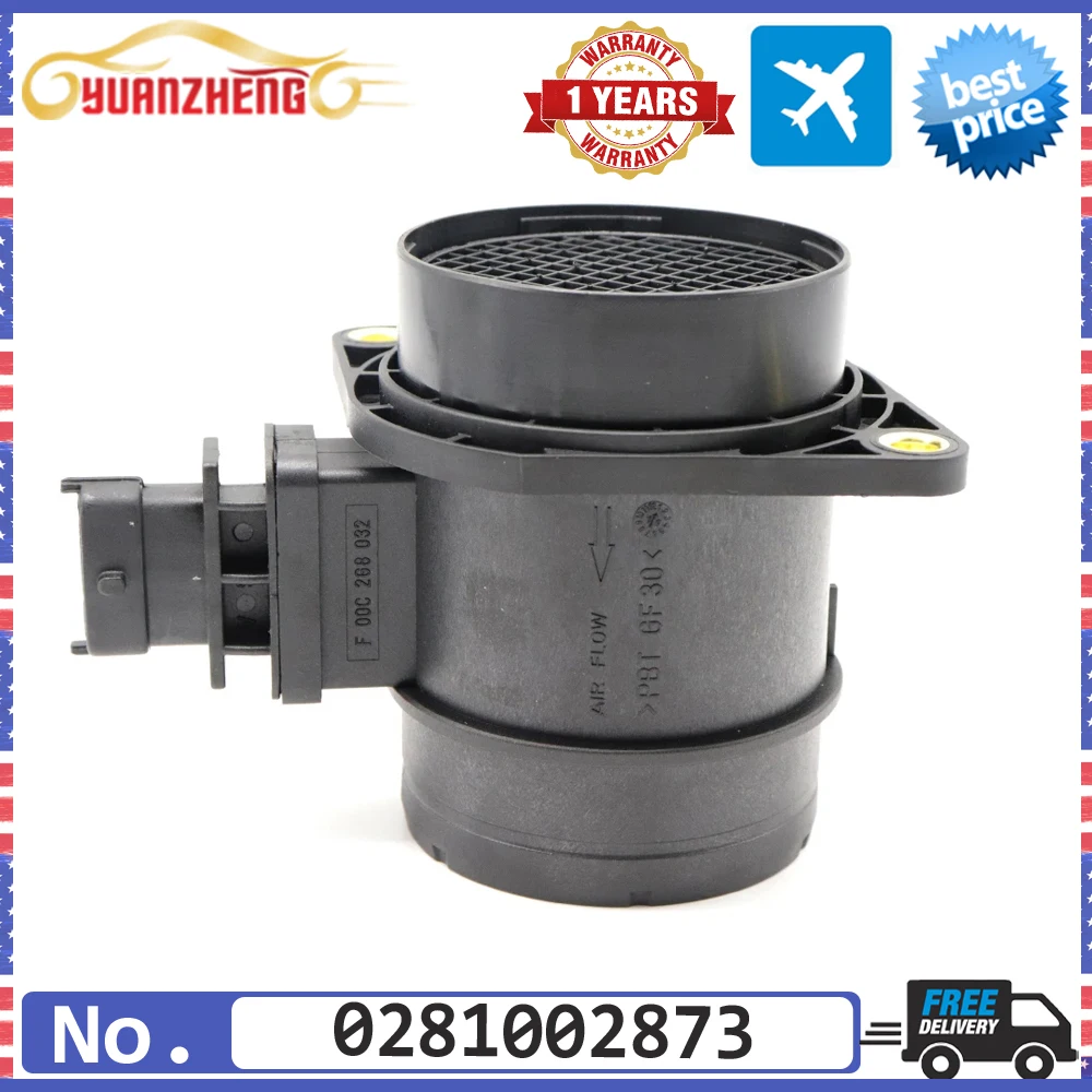 

Новый датчик массового расхода воздуха MAF 0281002873 для Chevrolet Epica 2,0 Diesel Alfa Romeo Mito Fiat 500 Bravo II (198) Doblo Idea