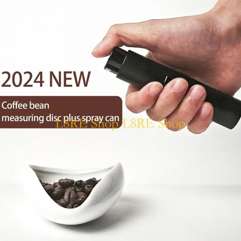 L8RE Coffee Tools Ceramic Dosing Cup Bottle Bottle Coffee Brewing Поставляется эспрессо аксессуар для уменьшения статической