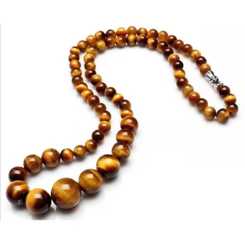 Yellow Tiger Eye Stone Tower Chain Necklace Wholesale, Men's and Women's Bracelets for Family and Friends