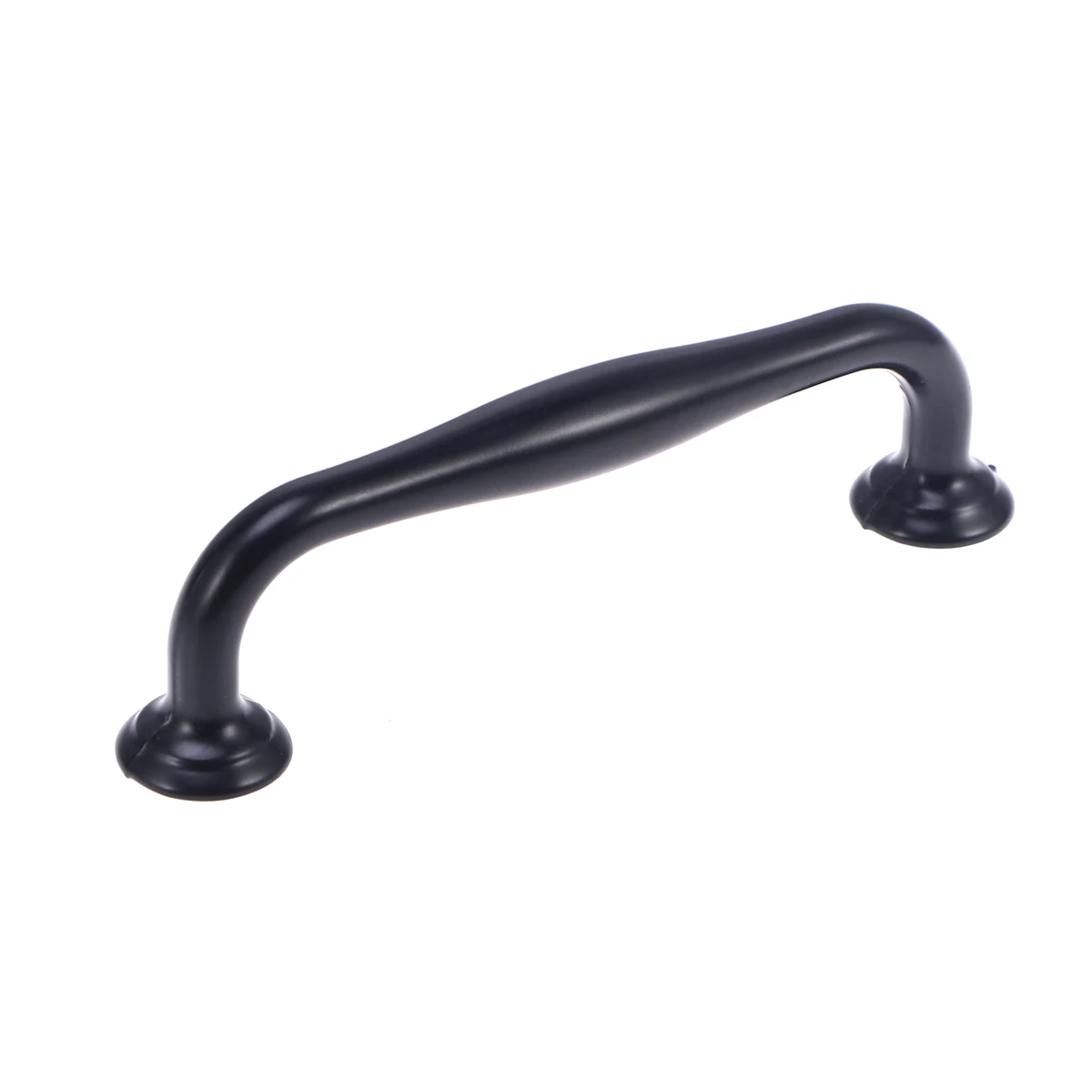 

Flat Black Aluminum Alloy Door Knobs Hardware Drawer Pulls Furniture Handles Cupboard Cabinet pulls Durable Resistance