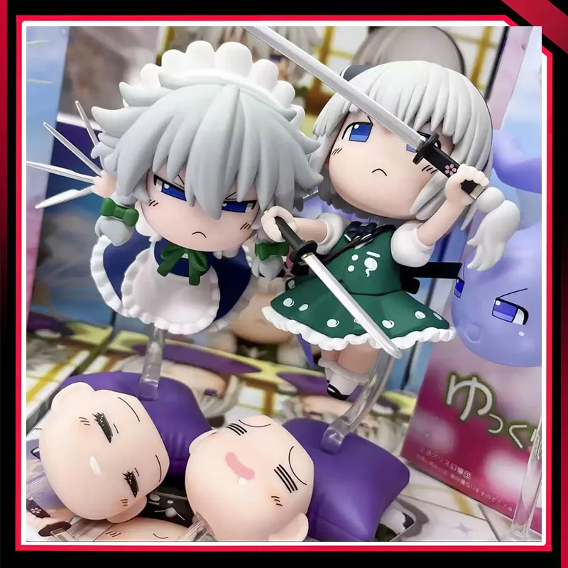 

In Stock Genuine Touhou Project Konami Hakurei Reimu Kirisame Marisa Izayoi Sakuya Konpaku Youmu Cute Collectibles Model Toy