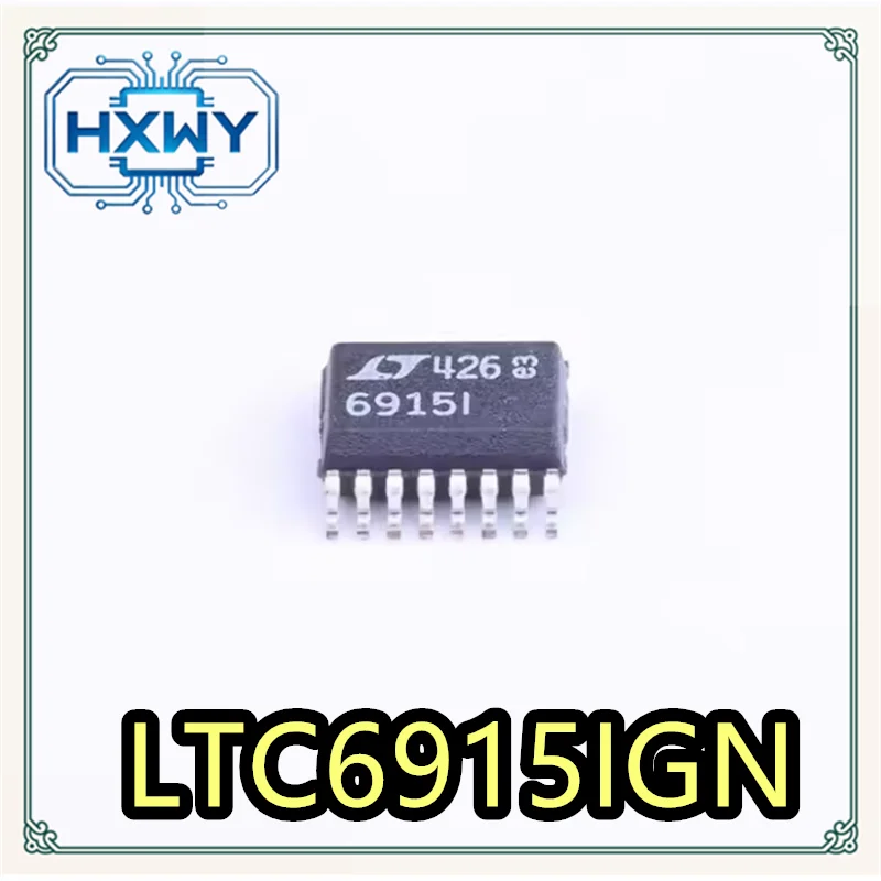 (2/10 pcs) LTC6915IGN  6915I SSOP16 Package  Best-Selling Item  Low Stock  In Stock Fast Shipping  Genuine Product