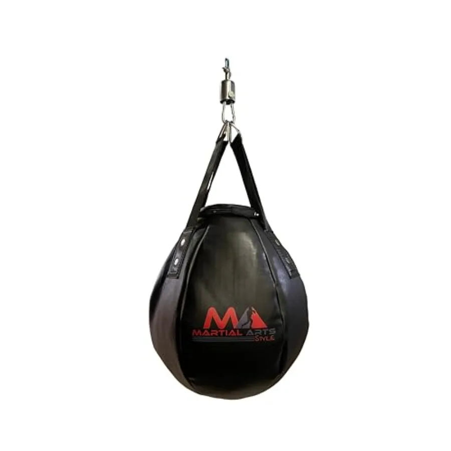 

Wrecking Ball Punching Bag Professional Boxing Teardrop Body Snatcher Bag for Training MMA Kickboxing Muay Thai Round Shaped He