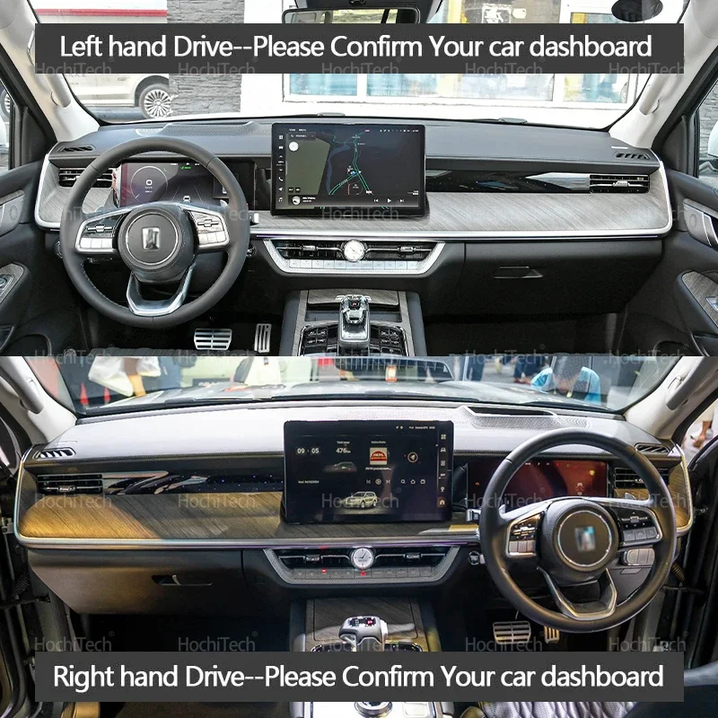 Accessories Dash Board Sunshade Carpet Dashboard Cover Protective Pad for Great Wall WEY TANK 500 Dash Covers
