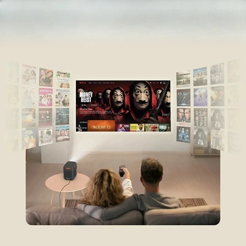 Formovie Xming Episode One Projector 1080P FHD Home Mini Cinema Google TV Netflix Smart Outdoor Beamer Camping Fengmi Projector