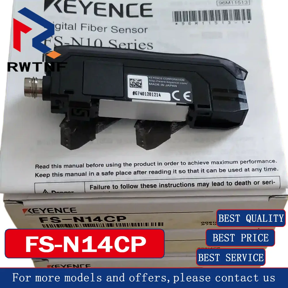 Brand New Genuine FS-N14CP KEYENCE Digital fiber amplifier sensor 100% Original, stock in stock