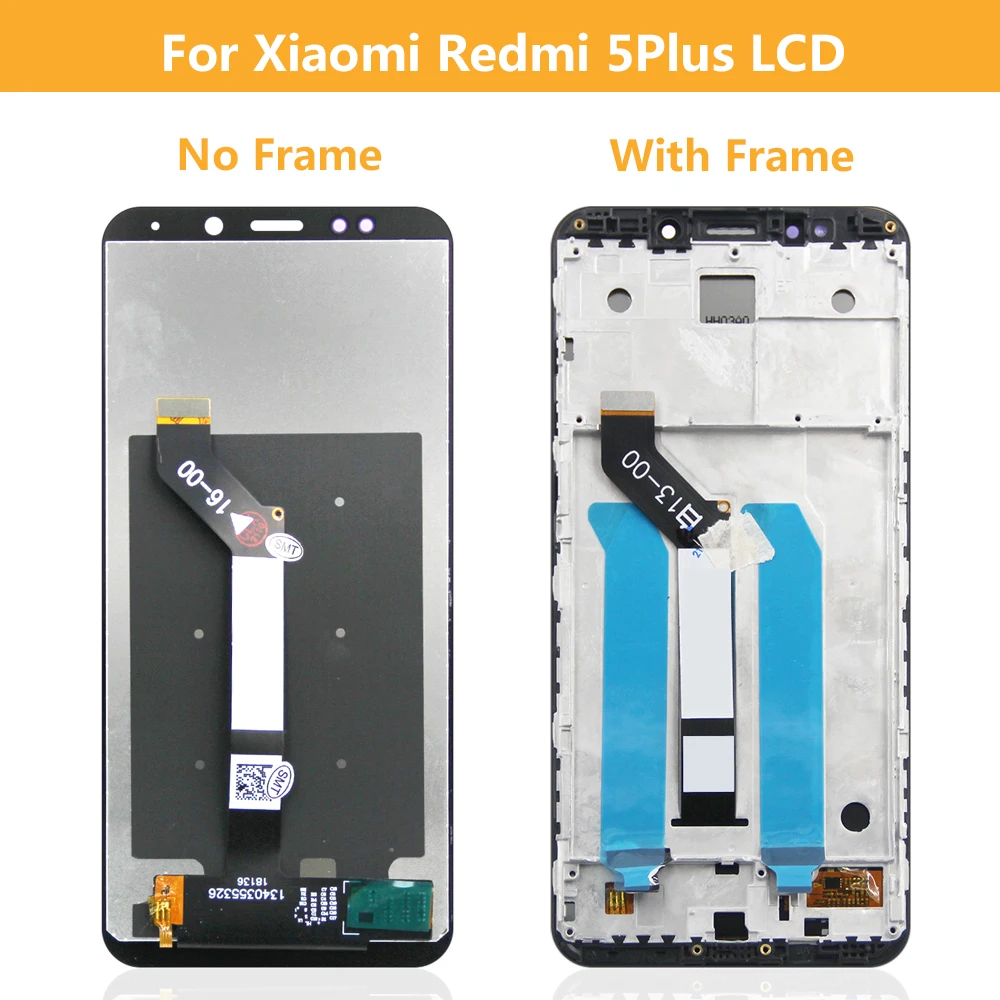 100% Test High Quality Touch Screen For Xiaomi Redmi 5 Plus LCD Display Digitizer Assembly For Redmi 5 Display Replacement Parts