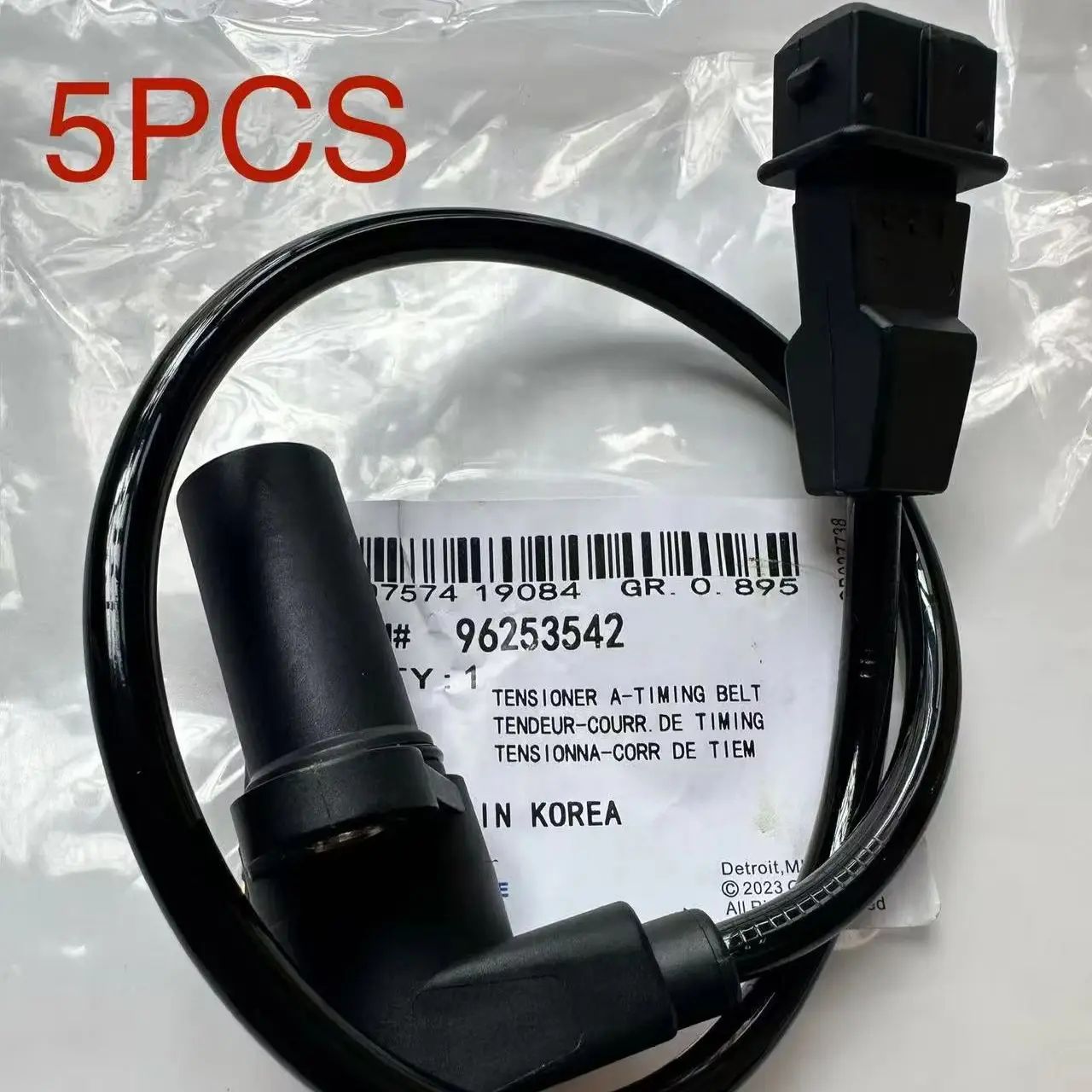 

5 pieces of Engine Crankshaft Position Sensors 96253542, 96434780, 96389566 are suitable for Daewoo and Chevrolet Aveo, Kalos