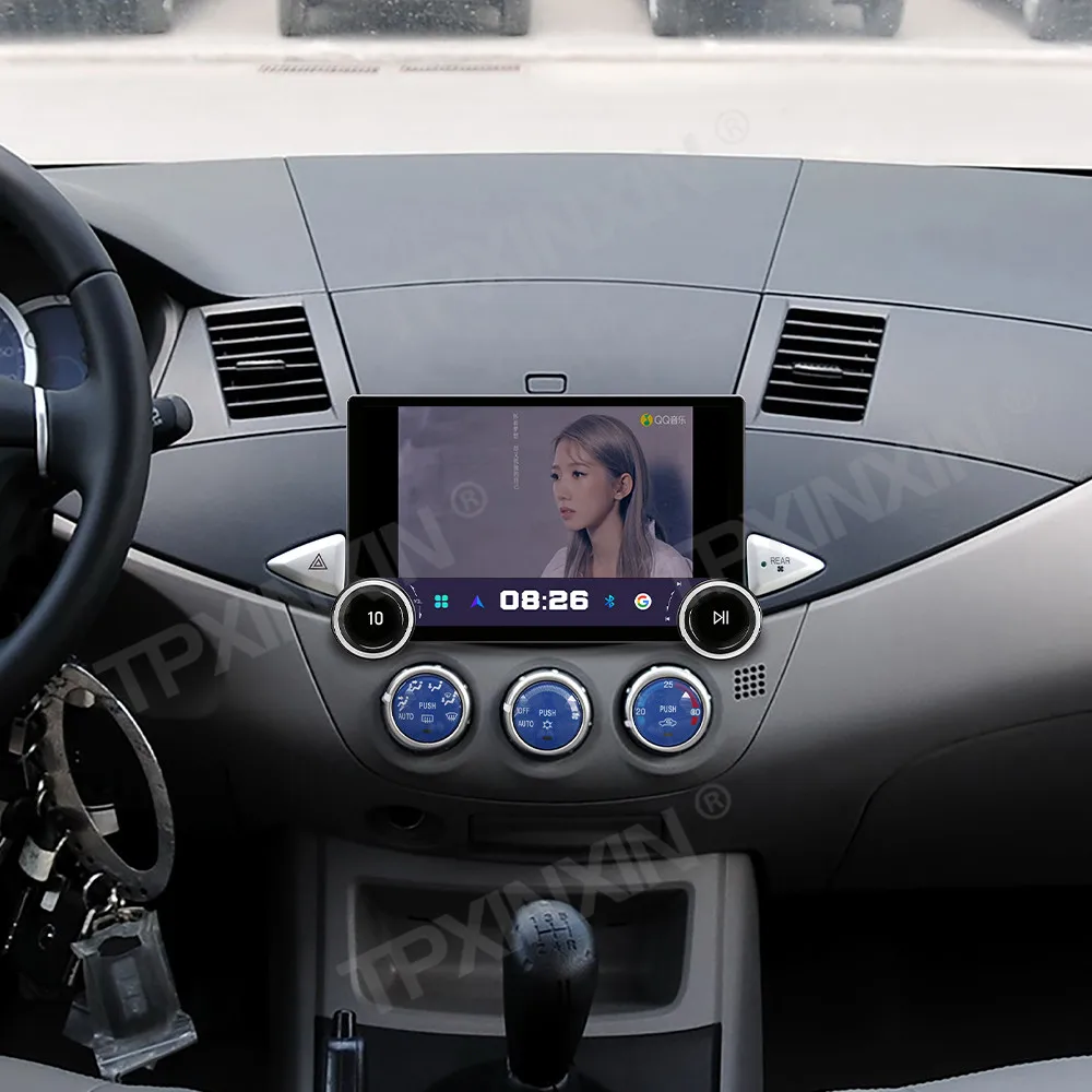 For Mitsubishi Zinger 2015~2026 Wireless Carplay Android Auto Automotive Stereo Radio Player GPS Navi IPS Head Unit 4G WiFi