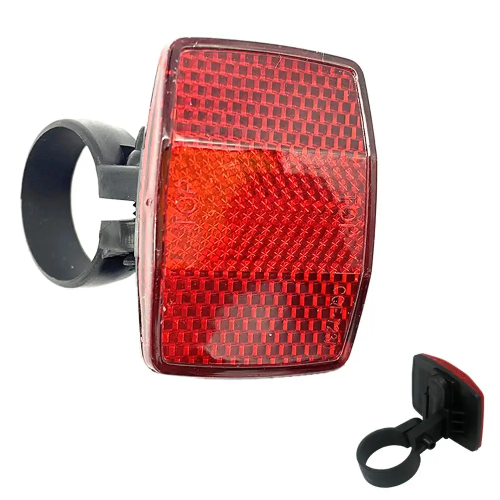 1/2 Stück Fahrradreflektoren Fahrrad-Vorder- und Rückreflektoren Fahrrad-Sicherheitswarnreflektoren für Lenker und Sattelstütze bei Nacht – Detail 1