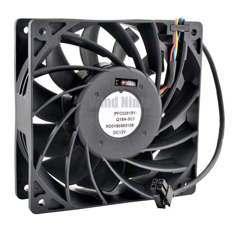 

PFC0381B1-Q18A-SE9 RD0190553109 12cm 120mm fan 120x120x38mm DC12V Cooling fan for Server chassis power supply