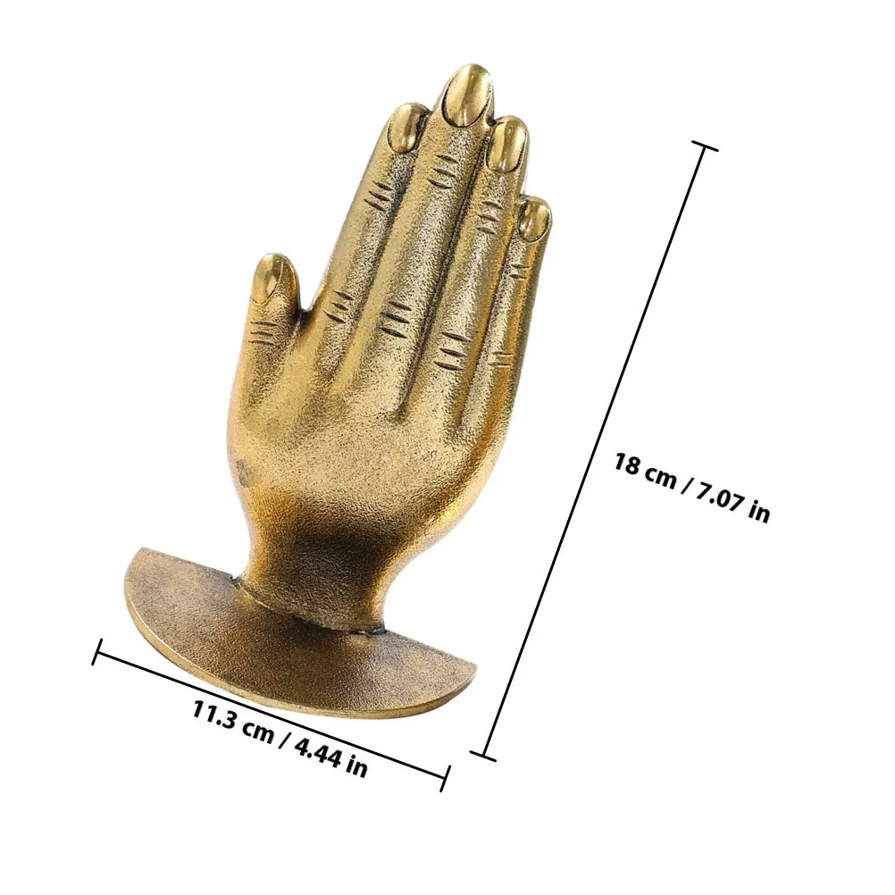 1Pair Gold Metal Bookends Decorative Book Organizer for Shelves Heavy Books Study Room Desktop