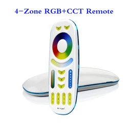 Télécommande pour ATA BOXER, série 2.4GHz, lampes LED RGB + CCT, FUT092, 2.4 mesurz, RGBWW, groupe 4 zones, correspondance de contrôle RF RGB + CCT