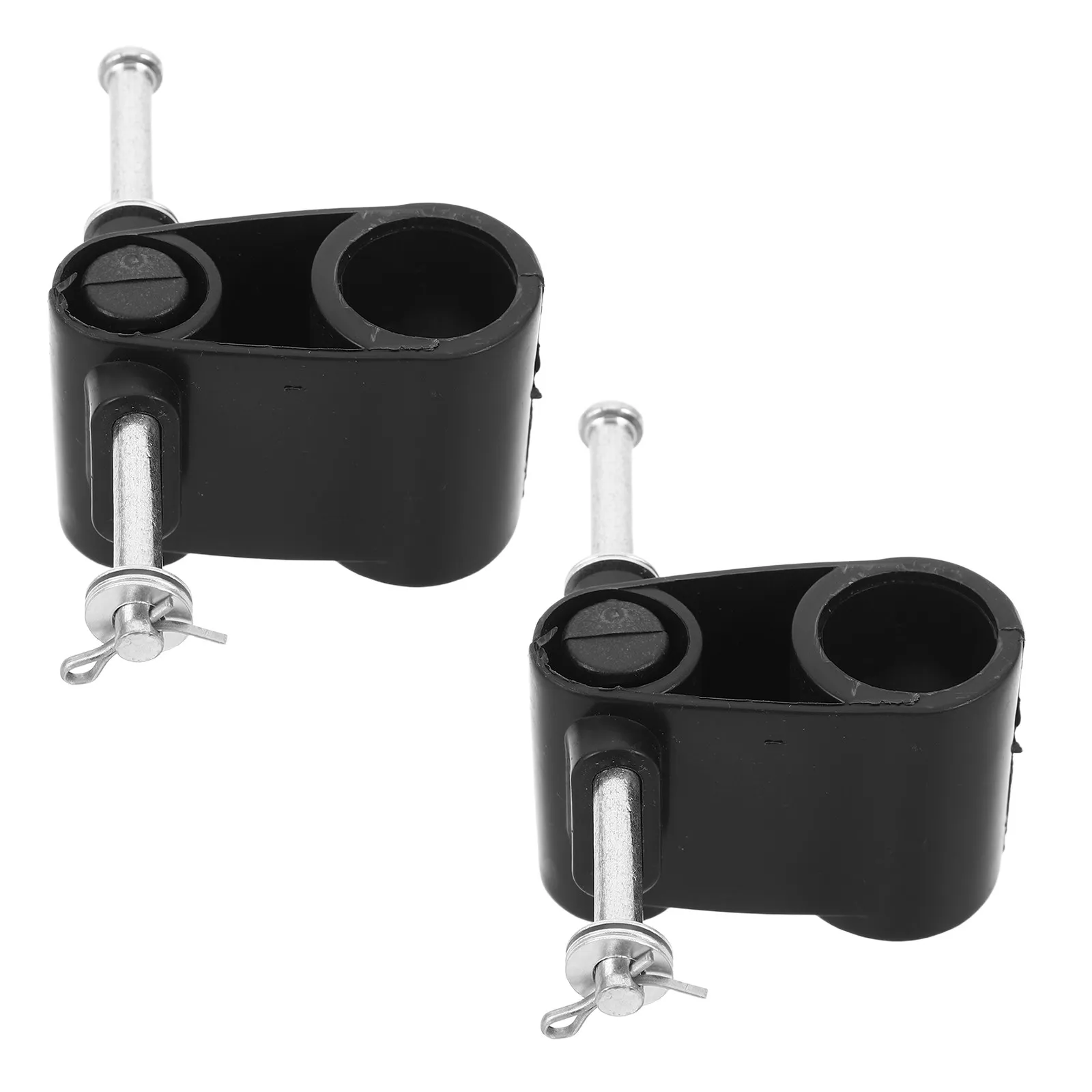 2Pcs Stroller Wheel Axle Connector Heavy Duty Rear Front Wheel Mount Fitting Pushchair Replacement Baby Carriage Repair Part