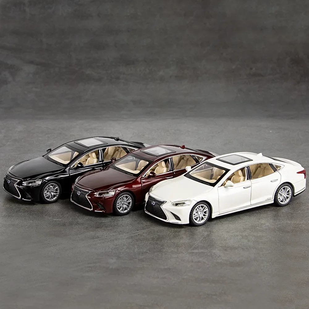 1:32 Scale Lexus LS500H Alloy Car Model With Sound Light Diecast Toy Vehicles Kids Boy Birthday Gift Collective