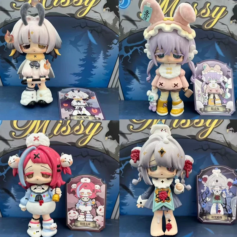 

Грайливый модный Missy Sweet Mourning Lolita Series слепая коробка Crow Paradise 2-го поколения модная игра тайная коробка ручной работы подарок