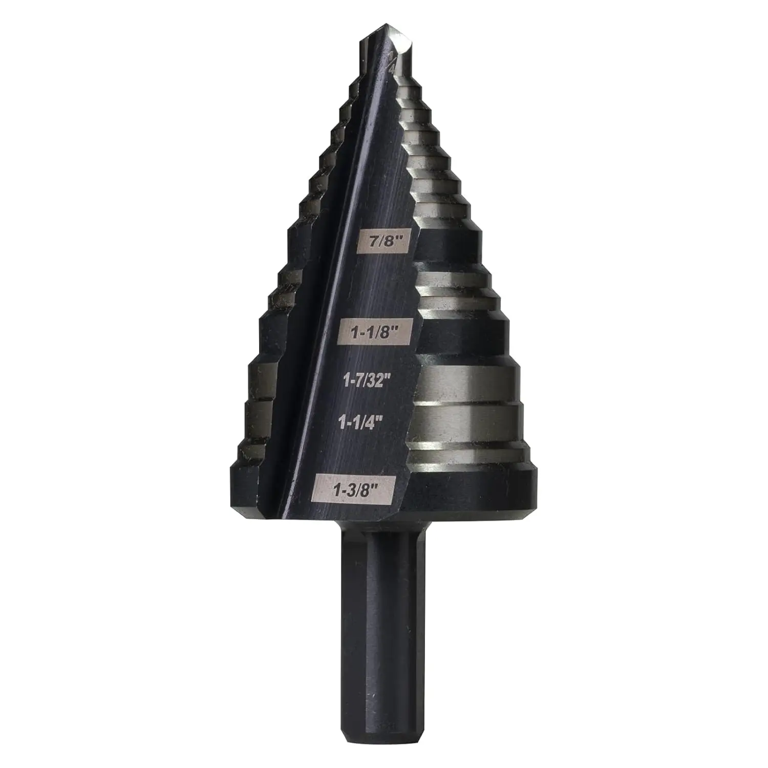 

1/4 to 1-3/8 Inches M2 HSS Step Drill Bit for Metal, Plastic, Wood, Aluminum - Heavy Duty Unibit with Multi Hole Sizes