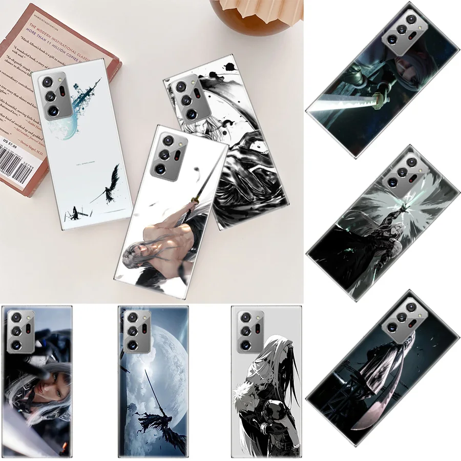 Anime FINAL FANTASY 7 BloodyBeni Phone Case For Galaxy A15 A25 A35 A55 M52 M51 M32 M31 M30S M12 M11 A05S Note 20 Ultra 10 Plu