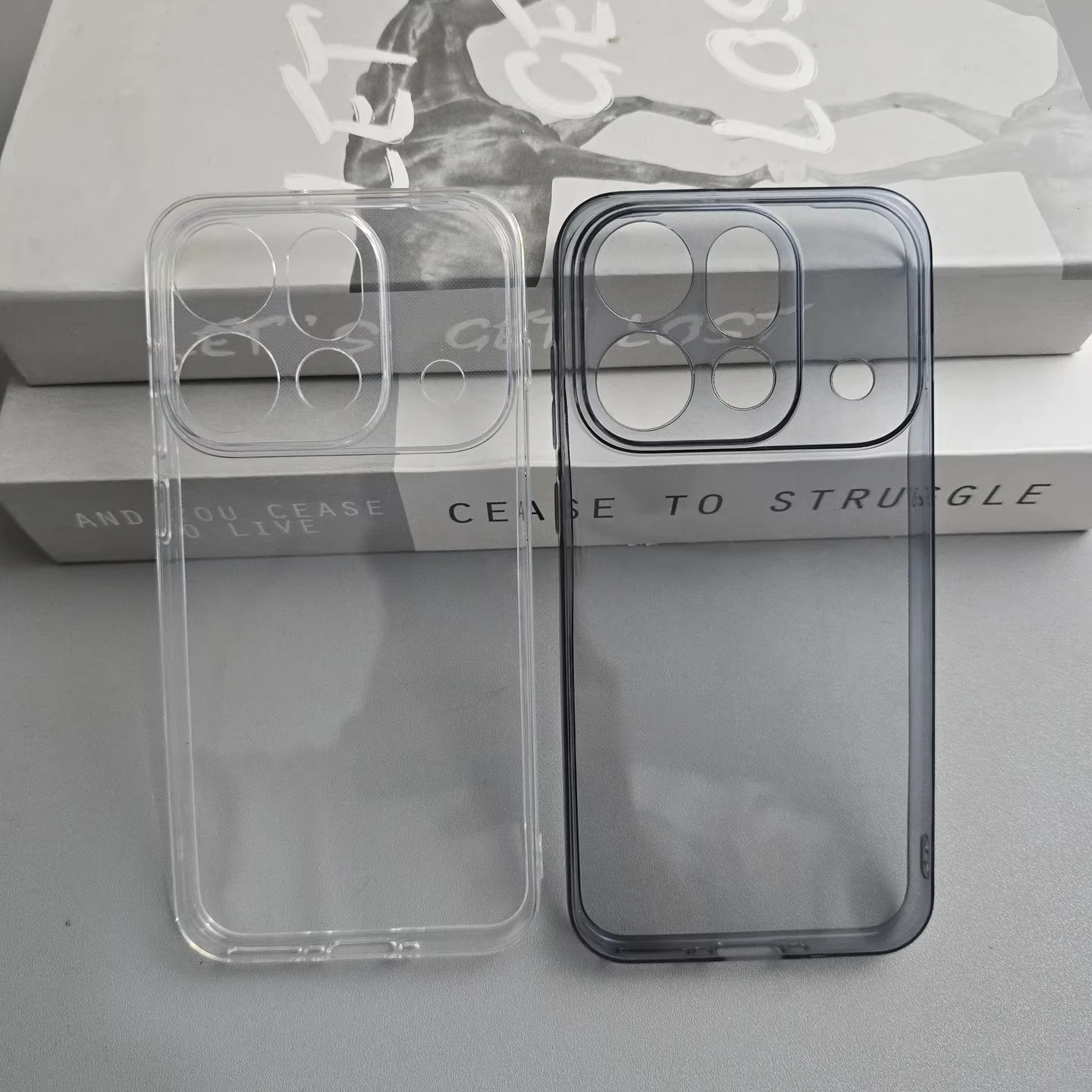 Etui na OPPO Find X9s Pro Przezroczyste TPU Miękkie Odporne na Upadki Ochronne Plecki na Telefon OPPO Find X9sPro Prosta Obudowa Bumper — zdjęcie produktu 2