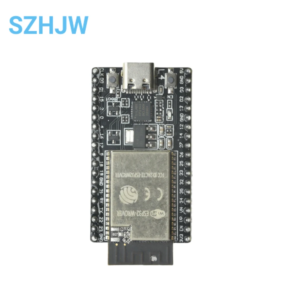 ESP32 DevKitC Development Board Can Be Equipped With WROOM-32D/32U WROVER Module TYPE-C Interface