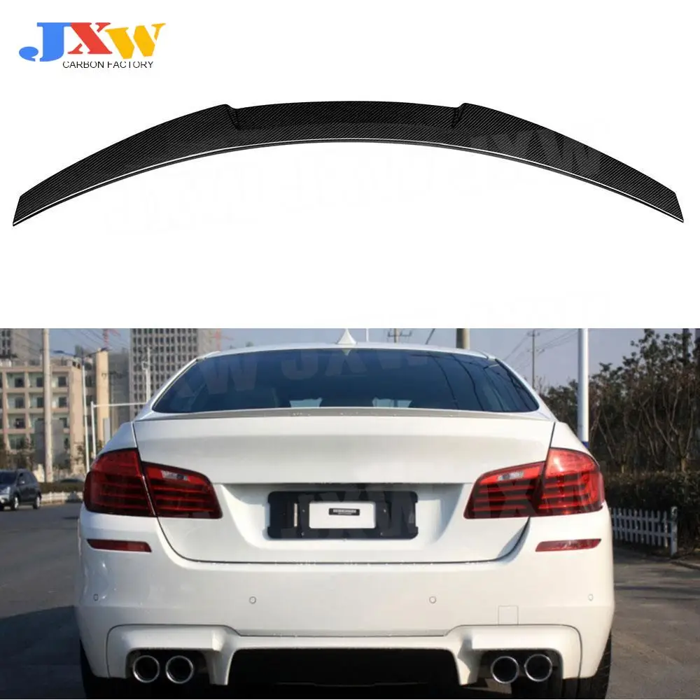 

Dry Carbon Fiber Rear Boot Spoiler for BMW 5 Series F10 M5 Sedan 540i 550i 2010-2016 Car Trunk Duck Spoiler Wing Accessories