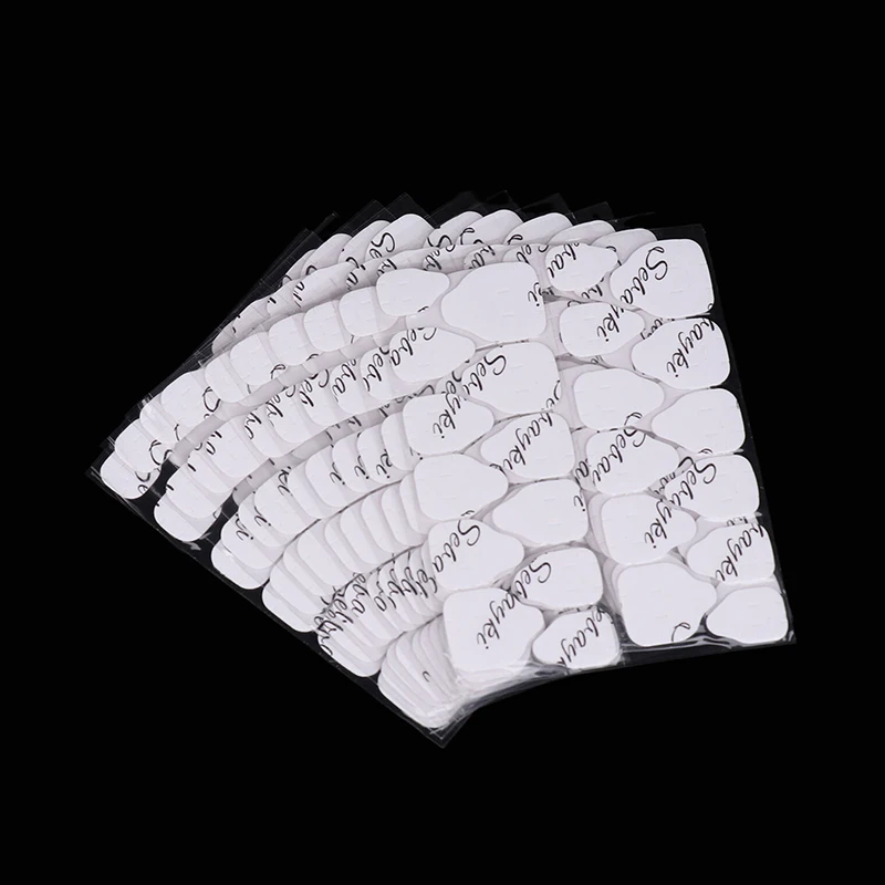 240Pcs Double-Sided Nail Adhesive Stickers Waterproof Breathable Transparent False Nail Glue Sticker Jelly Nail Tips DIY Tools
