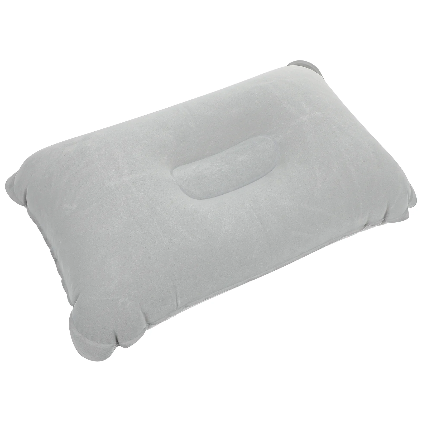 Oreiller Gonflable Flocage, Accessoire de Camping, Matelas Épais