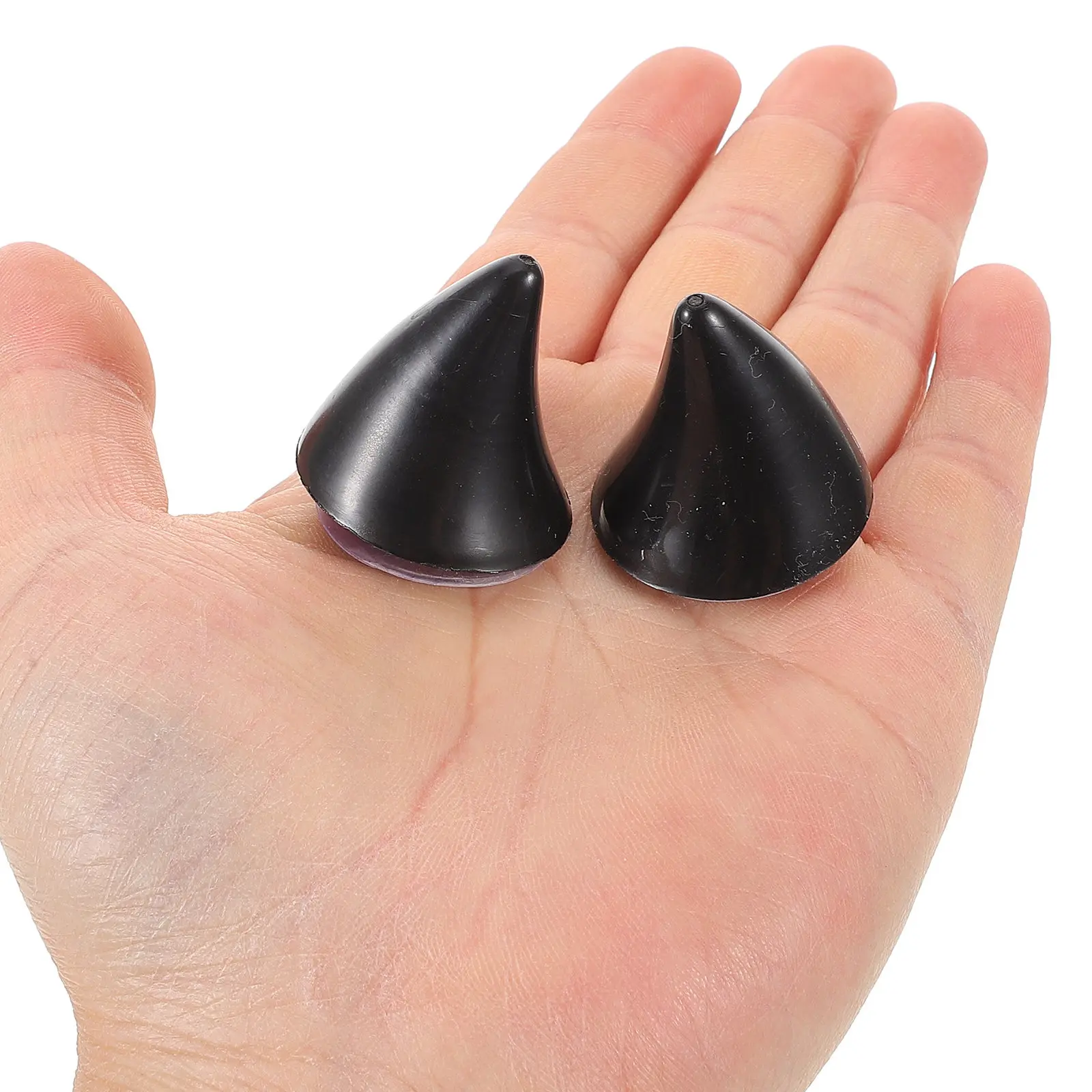 4Pair Decoration Accessories Devil Horns Cat Ears Bat Wings Easy Install Reusable Suction Cup for Motorcycle Electric