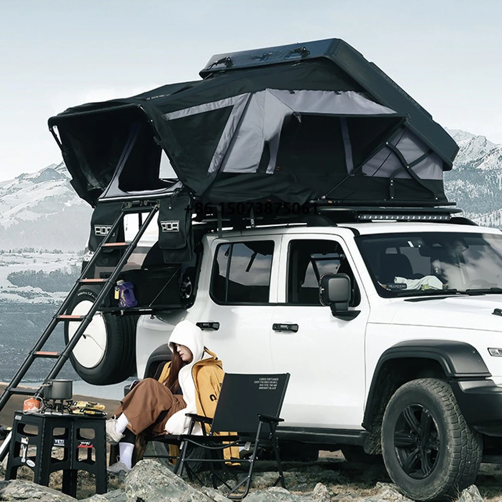 ADA OVERLAND ABS Hard Shell Rooftop Tent 2-3 Person Waterproof 4x4 Offroad Camping Car Roof Top Tent Quick Setup