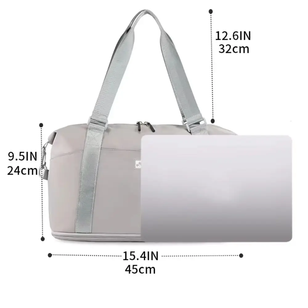 Sac de voyage de loisirs et de fitness minimaliste, sac de rangement d'embarquement portable, sac à bagages de grande capacité pour hommes et 600 entreprises, nouveau